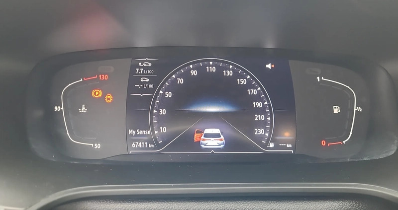 Renault Megane cena 75900 przebieg: 67411, rok produkcji 2021 z Pyrzyce małe 154